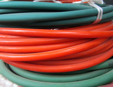 Dây đai Pu tròn rỗng phi 8-10-12mm Dây curoa PU phi