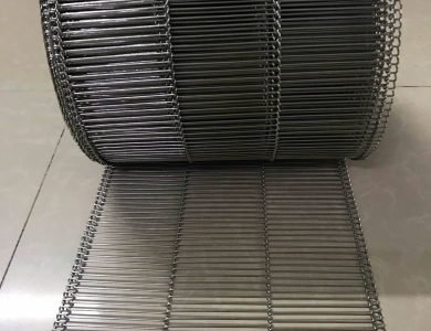 Băng tải lưới inox đan thẳng | Flat Wire Belt