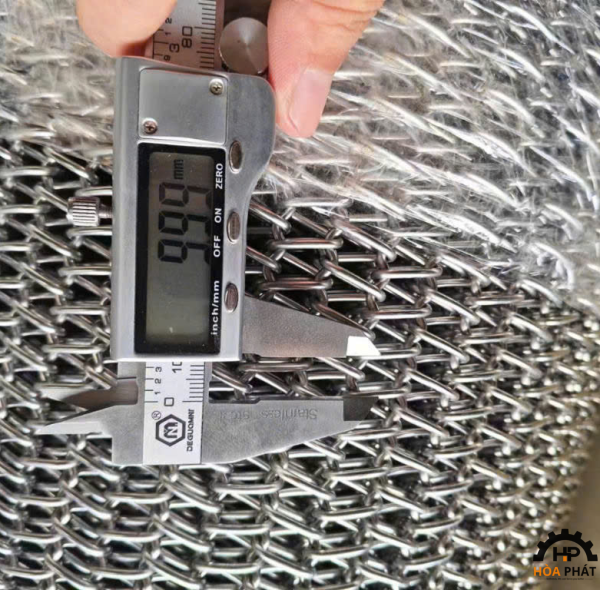 Băng tải lưới inox đan thẳng | Flat Wire Belt