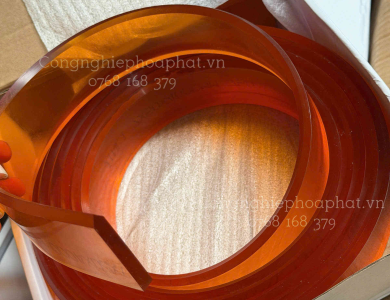 Thanh cao su gạt mực đầu nhọn – Giải pháp in lụa sắc nét, ổn định và chính xác