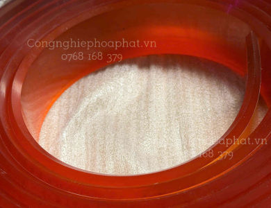 Thanh cao su gạt mực đầu nhọn – Giải pháp in lụa sắc nét, ổn định và chính xác