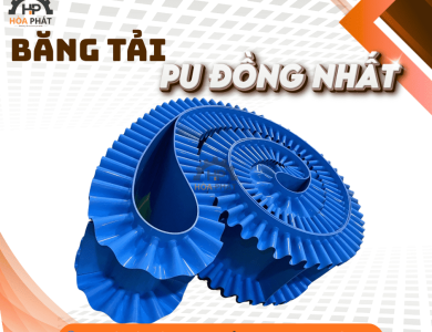 Băng tải PU đồng nhất - Băng tải an toàn thực phẩm cho nhà máy