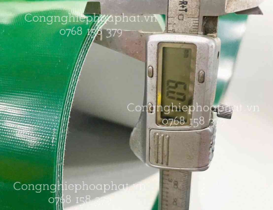 Băng tải PVC xanh trơn - PVC xanh giá rẻ