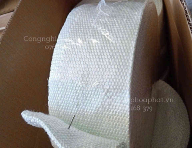 BĂNG VẢI CHỊU NHIỆT ĐỘ CAO| BĂNG VẢI SỢI THUỶ TINH CHỊU NHIỆT