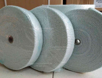BĂNG VẢI CHỊU NHIỆT ĐỘ CAO| BĂNG VẢI SỢI THUỶ TINH CHỊU NHIỆT