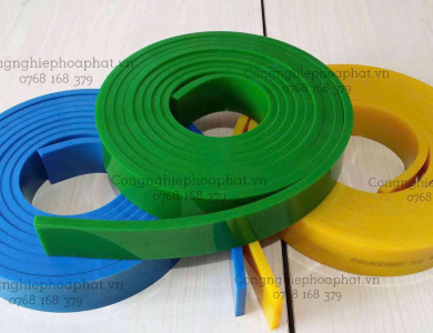 Thanh cao su dùng để gạt mực – Giải pháp tối ưu cho ngành in ấn tại Bình Dương