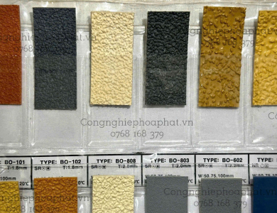 Băng cao su bọc trục BOLIM BO-101, BO-102, BO-808, BO-803, BO-602, BO-603
