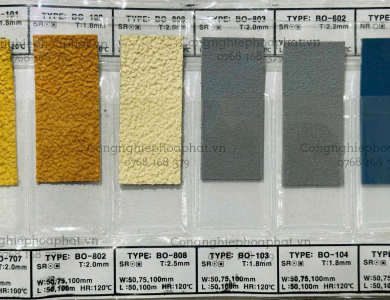 Cao su bọc rulo chính hãng BOLIM BO707, BO802, BO808, BO103, BO104, BO450