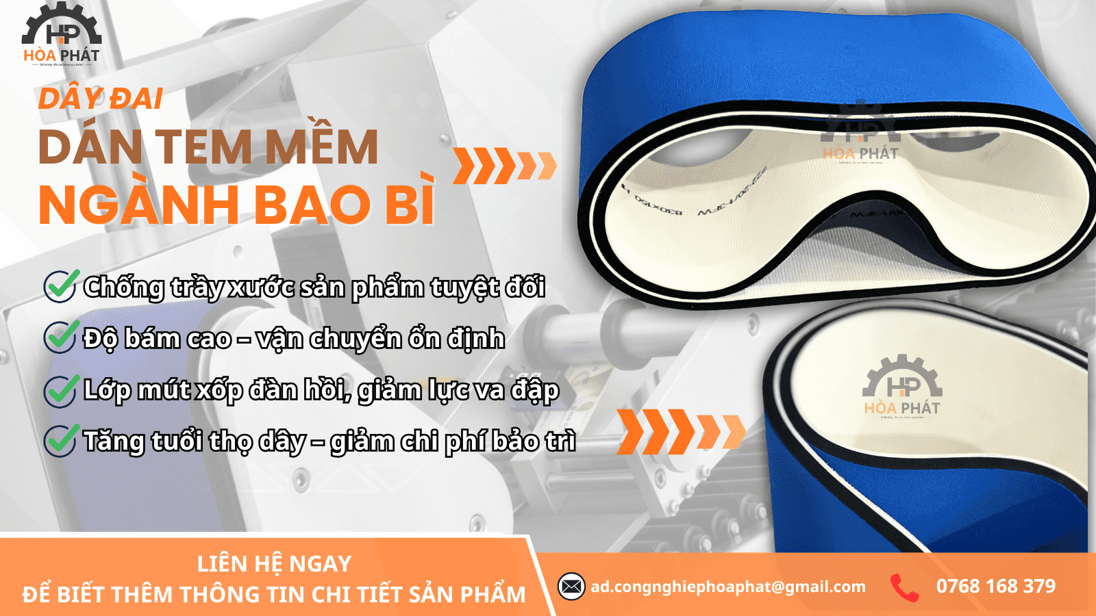 dây đai chống trầy sản phẩm