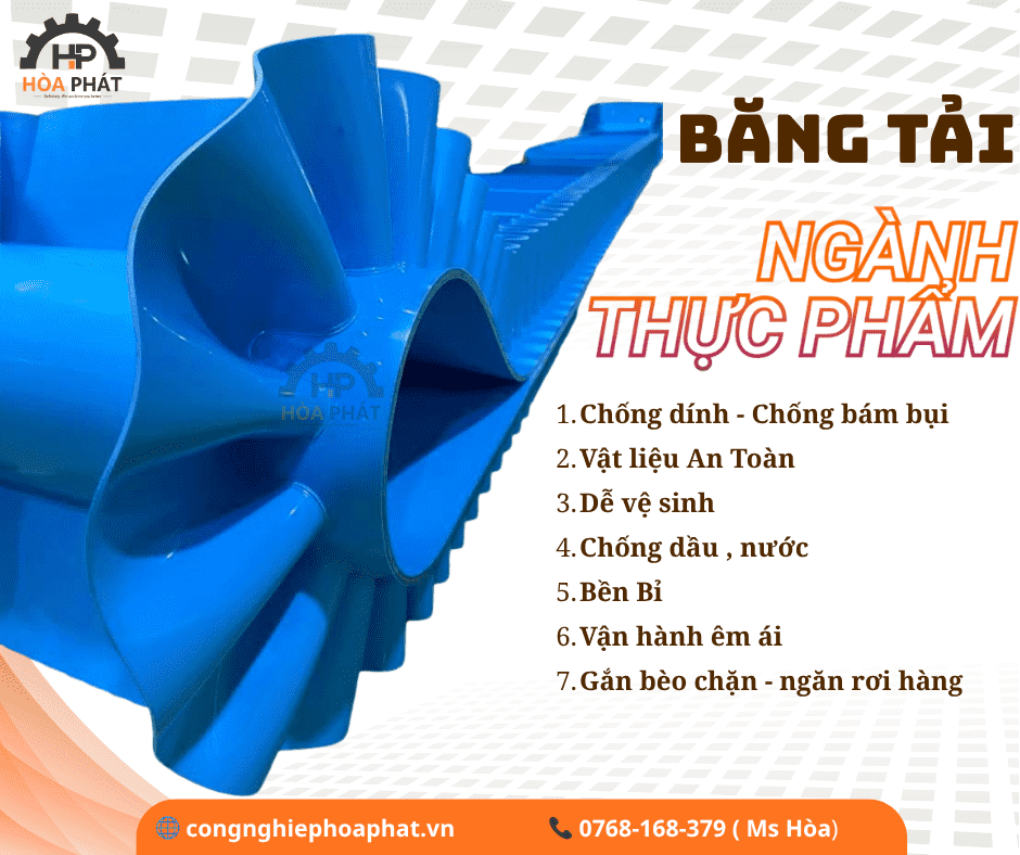 BĂNG TẢI AN TOÀN THỰC PHẨM