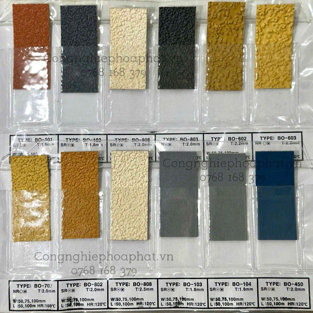 Bề mặt cao su NBR - EPDM - Silicon - PU