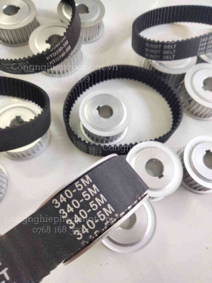 Pully răng 5M gia công theo yêu cầu