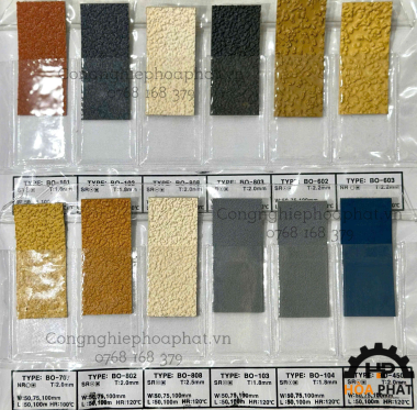 Băng cao su bọc trục BOLIM BO-101, BO-102, BO-808, BO-803, BO-602, BO-603