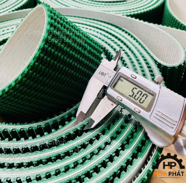 Băng tải PVC gai xanh chống trượt