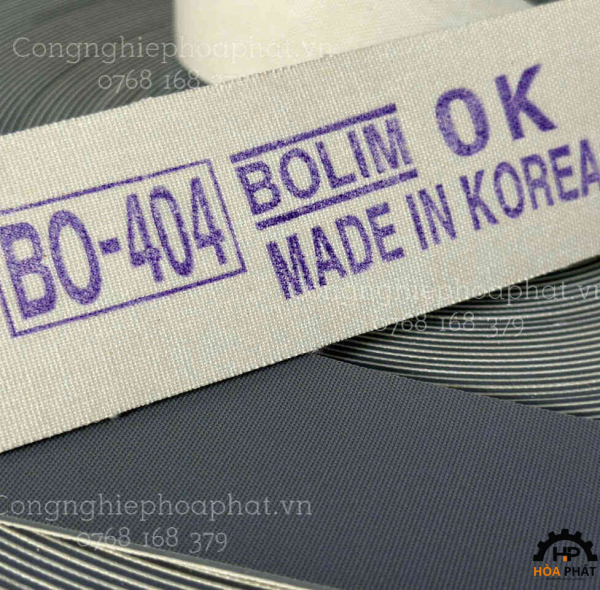BOLIM BO-404 – Cao su cuốn trục máy dệt bền bỉ, bám tốt
