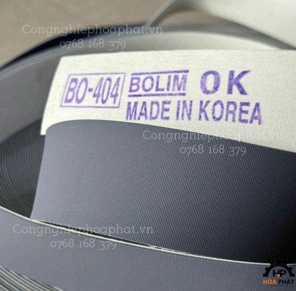 BOLIM BO-404 – Cao su cuốn trục máy dệt bền bỉ, bám tốt