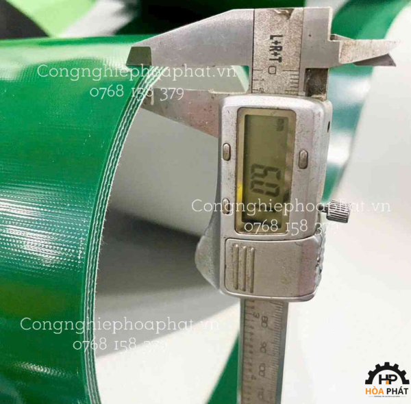 Băng tải PVC xanh trơn - PVC xanh giá rẻ