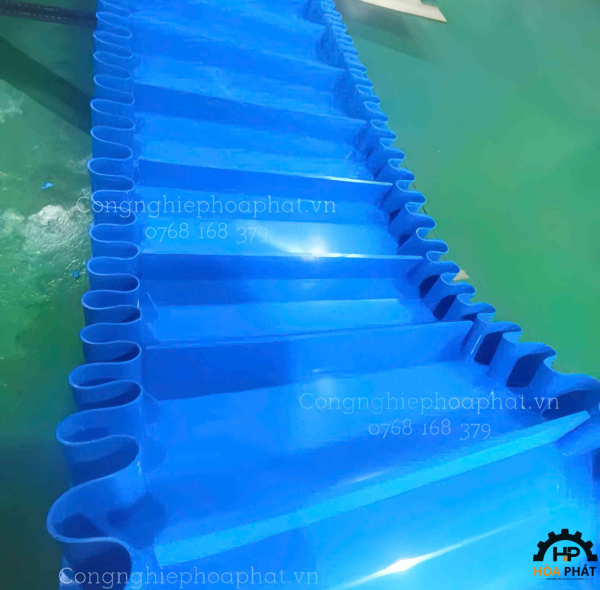 Băng tải an toàn thực phẩm màu xanh