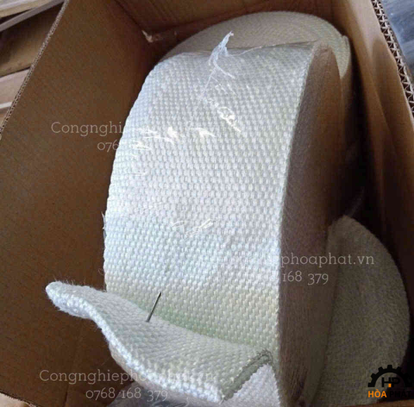 BĂNG VẢI CHỊU NHIỆT ĐỘ CAO| BĂNG VẢI SỢI THUỶ TINH CHỊU NHIỆT