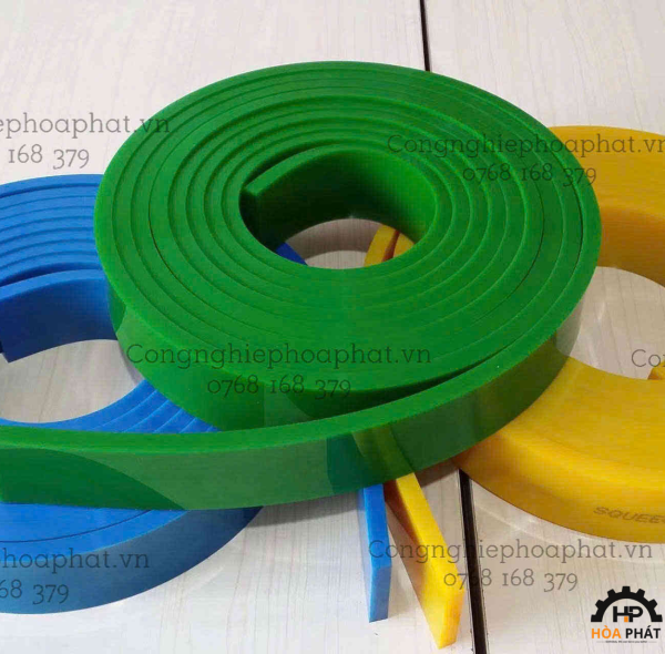 Thanh cao su dùng để gạt mực – Giải pháp tối ưu cho ngành in ấn tại Bình Dương