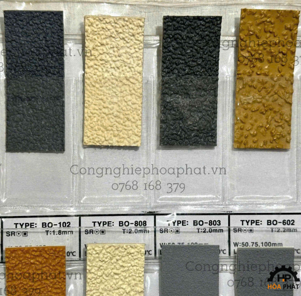 Băng cao su bọc trục BOLIM BO-101, BO-102, BO-808, BO-803, BO-602, BO-603